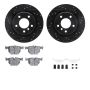 Dynamic Friction 8512-31087 Rotor Kit