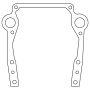 Cometic Gasket C5823-020 Cometic Oldsmobile Gen-2 Rocket V8 .020in Fiber Timing Cover Gasket