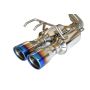 Invidia HS22TGCGM2RTL 22+ Toyota GR Corolla R400 Rolled Titanium Tip Cat-Back