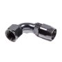 FRAGOLA FRG109012-BL #12 x 90 Power Flow Hose End Black