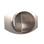 QTP 13250C 2.5in Weld-On 304SS Screamer Muffler w/Bolt-On QTEC Electric Cutout