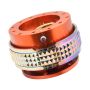 NRG Quick Release Kit - Pyramid Edition - Orange Body / Neochrome Pyramid Ring
