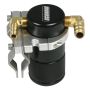 Moroso 85667 12-19 Subaru BRZ/Scion FRS/Toyota 86 Air/Oil Separator Catch Can - Billet Aluminum - Black