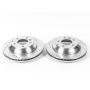 PowerStop EBR1013XPR PowerStop Evolution Performance Drilled, Slotted & Plated Brake Rotor Pair