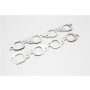 COMETIC GASKETS CAGC5897-030 MLS Exhaust Gasket - BBC 1.850 x 1.900 Port