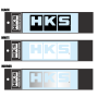 HKS 51003-AK150 LOGO Sticker W135 WHITE