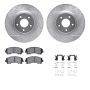 Dynamic Friction 7512-67129 Rotor Kit