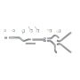 Diamond Eye Performance K4124A-RP Diamond Eye KIT 4in CB MFLR REPLACMENT PIPE DUAL AL: 2006-2007.5 CHEVY/GMC 6.6L 2500/3500