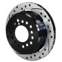 Wilwood 160-11375-BK Rotor-1.91in Offset-SRP-BLK-Drill-LH 11.00 x .810 - 5 Lug