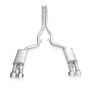 Stainless Works GT500CBHFCL 2020 Ford GT500 Legend Catback H-Pipe Exhaust Factory Connect - Polished Tips
