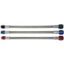 Fragola -3AN x -4AN Nut 4AN Nitrous Line 10in Blue Nuts