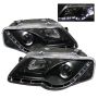 SPYDER 5012326 Projector Headlights - DRL - Black
