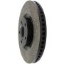 StopTech 14 Lexus IS Slotted & Drilled Front Left Rotor