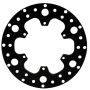 Wilwood 160-3455 Rotor-Steel Midget Fr.-Drilled 10.50 x .350 - 6 on 5.50in