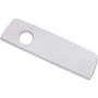 Kentrol 07-18 Jeep Wrangler JK Glove Box Door H/le Cover - Polished Silver