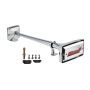 Kleinn Air Horns 412 Kleinn Chrome Roof Mount Single Horn/ 22.75In - Chrome-Plated Spun Copper