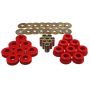 Energy Suspension Gm Body Mount Set W/Hardware - Red