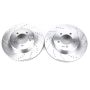 PowerStop AR8589XPR PowerStop Evolution Performance Drilled, Slotted & Plated Brake Rotor Pair