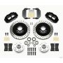 Wilwood 140-12272-D Narrow Superlite 6R Front Hub & 1PC Rtr Kit 12.88in Dril Magnum Force Drop Spindle
