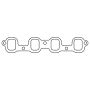 Cometic Gasket C5311-060 Cometic GM SB2.2 Small Block V8 .060in KF Intake Manifold Gasket Set - 2.085in x1.560in Ports