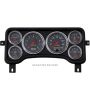AutoMeter 5381 GAUGE MOUNT, DIRECT FIT DASH PANEL, 6 GAUGE (3 3/8