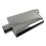 PYPES PERFORMANCE EXHAUST PYPMVR19S Race Pro Muffler 3in Offset/Center Stainless