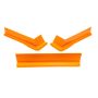 FIVESTAR FIV3022-417-OR Modified Aero Valance 3pc. Orange