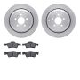 Dynamic Friction 6502-63496 Rotor Kit