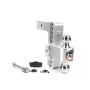 Weigh Safe CTB8-2.5-KA 180 Hitch 8in Drop Hitch & 2.5in Shank (10K/18.5K GTWR) w/WS05 - Aluminum