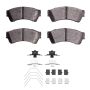 Dynamic Friction 1552-1164-01 Brake Pad Kt