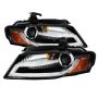 SPYDER 5080752 Projector Headlights - DRL LED - Black