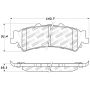 Stoptech 309.07920 Performance Brake Pads