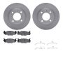 Dynamic Friction 6512-74081 Rotor Kit