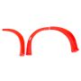 FIVESTAR FIV007-261-FRL MD3 Wheel Flares Dirt Fluorescent Red Left