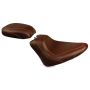 Mustang Motorcycle 76764 Mustang 11-13 Harley Blackline, 12-17 Slim/Slim S Tripper Solo Seat - Distressed Brown