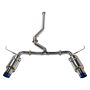 Remark RK-C2076S-03T 2022+ Subaru WRX (VB) Catback Exhaust - Dual R1 Spec Burnt Stainless (Non-Resonated)