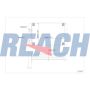 Reach International 18-12076 HVAC Heater Core