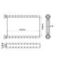 Reach International 18-12550 HVAC Heater Core