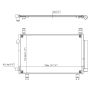 Reach International 31-30048 A/C Condenser