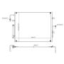 Reach International 31-30086 A/C Condenser