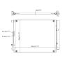Reach International 31-30110 A/C Condenser