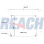 Reach International 31-30112 A/C Condenser
