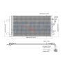Reach International 31-30146 A/C Condenser