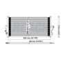 Reach International 31-3023 A/C Condenser
