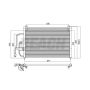 Reach International 31-3048 A/C Condenser