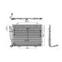 Reach International 31-3080 A/C Condenser