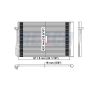 Reach International 31-3105 A/C Condenser