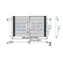 Reach International 31-3116 A/C Condenser
