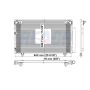Reach International 31-3304 A/C Condenser