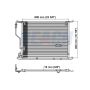 Reach International 31-3431 A/C Condenser